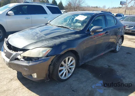 2009 Lexus Is 250 from USA, damaged, VIN JTHCK262592032079